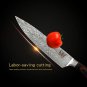 6 pcs Feather Pattern Stainless Steel Knife Kitchen Knife