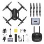 HS700 1KM Flight Range Brushless Motor 2800mAh Selfie 5GHz 400m Wifi GPS FPV Helicopter