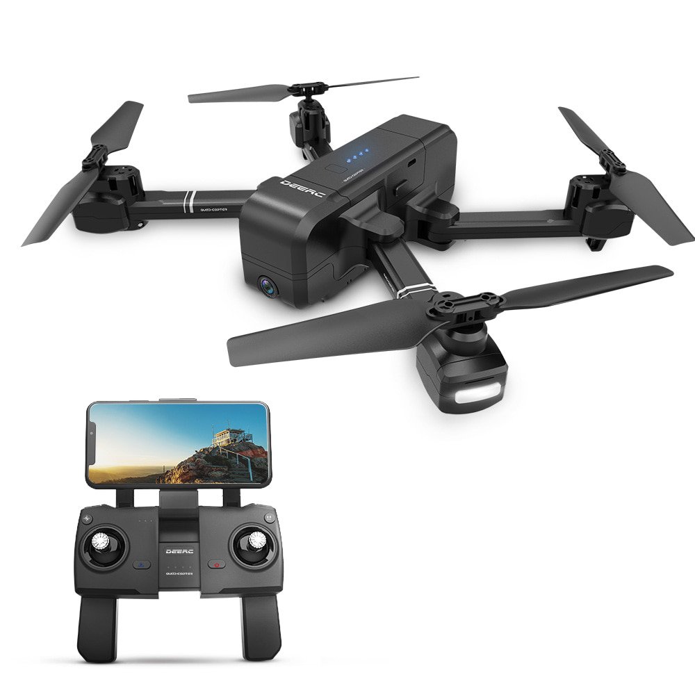DEERC DE25 FPV Drone Selfie 1080p Camera 120 FOV Tapfly