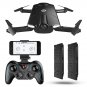 HS160 Selfie Foldable Drone 720P HD Camera WIFI FPV Altitude Hold Headless Mode G-sensor RC
