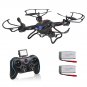 F181C RC Drone 720P 2pc Battery HD Camera RTF 4GB TF Altitude Hold Headless Mode One Key