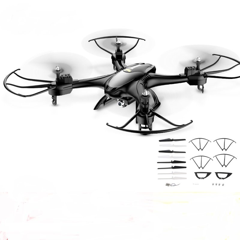 HS200 Drone Wifi FPV Video 720P Camera HD RC Drone Quadcopter Black