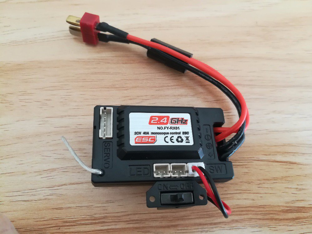 FY-RX01 2CH 40A ESC Receiver Box for 1/12 FY-01 FY-02 FY-03 Rock Crawler RC Car Parts