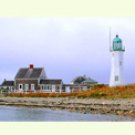 Old Scituate Light in Daylight