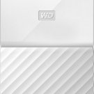 WD - My Passport 1TB External USB 3.0 Portable Hard Drive - White