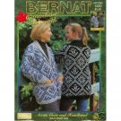 Bernat Knit Artic Coat & Headband Pattern