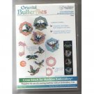 Oriental Butterflies Embroidery Designs on CD from the Vermillion Stitchery