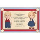 I Pledge Allegiance Cross Stitch Patterns
