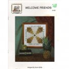 Welcome Friends Pineapple Quilt Cross Stitch Patterns