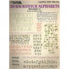 20 Backstitch Alphabets Cross Stitch Patterns