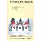 Unique Patterns - Small Snow People Painting Acrylic