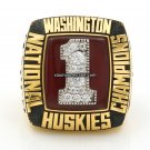 1991 Washington Huskies National Championship Ring