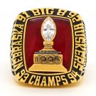 1995 Nebraska Cornhuskers Big Eight Championship Ring