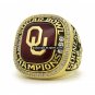 2014 Oklahoma Sooners Sugar Bowl Championship Ring