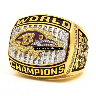 2000 Baltimore Ravens Super Bowl Ring