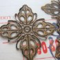 Diamond Leaf Wrap 35mm Antiqued Bronze Finish
