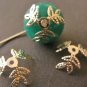 Flower Bead Caps 12-16mm Silver Plated Jewelry Findings