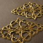 Filigree Connector 29x50mm Links Antique Bronze