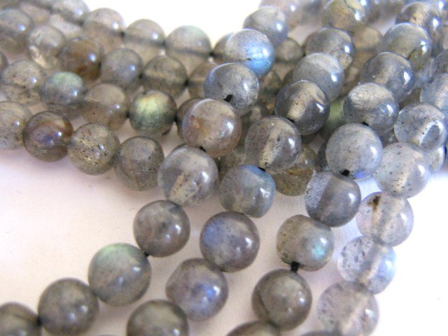 Labradorite Gemstone Beads 5mm Round