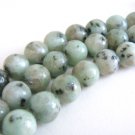 Seasame Jasper Beads 10mm Round Kiwi Jasper Gemstone