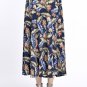 Skirt Women Waist Elastic Stretch Pleated Maxi Long Dress Skater Flared F324