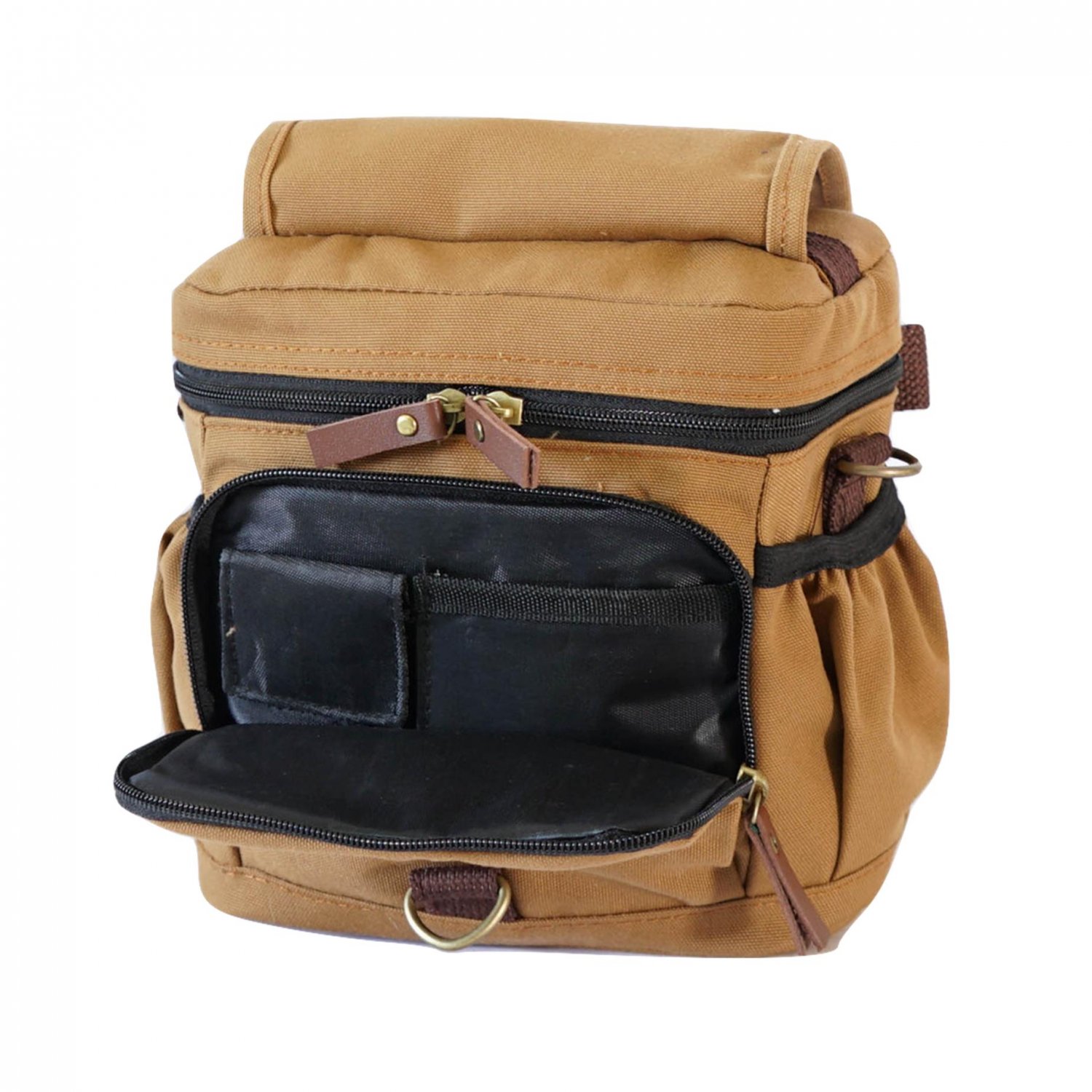 Firefly Ivers Mirrorless Khaki Camera Bag/Sling Bags