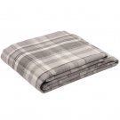 McAlister Textiles Heritage Tartan Check Charcoal Grey Throw