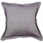 McAlister Textiles Rhumba Accent Lilac Purple + Grey Cushion Cover - 16" Size