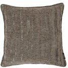 McAlister Textiles Textured Chenille Charcoal Grey Cushion Cover - 16" Size