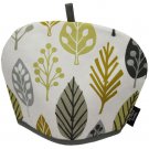 McAlister Textiles Magda Floral Ochre Yellow Tea Cosy