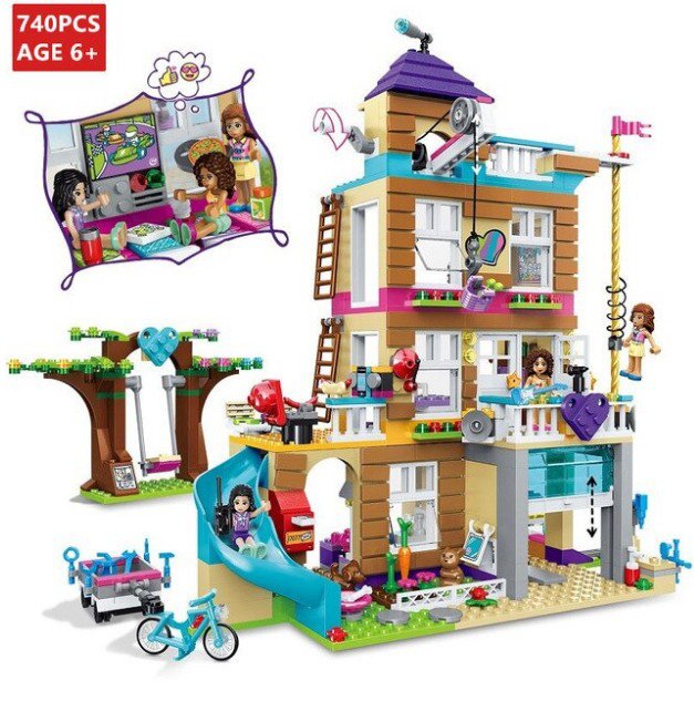 Lepin Friends House Girls Friendship Building Block Set