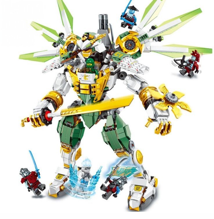 NINJAGO Lloyd's Titan Mech Action Figure, Masters of Spinjitzu Playset