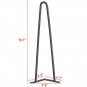 16'' Heavy Duty Hairpin Table Legs Set of 4 Dining Table Laptop Desk Restoration
