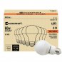 60 Watt Equivalent A19 Non Dimmable LED Light Bulb Soft White 8 Pack