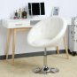 Adjustable Modern Round Tufted Back Accent Salon Vanity Chair Pub Counter Stools