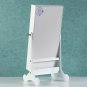 Makeup Mirrored Jewelry Cabinet Free Standing Jewelry Armoire Vanity sized Tilt