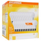 60W Equivalent Soft White A19 Non-Dim LED Light Bulb 24 Pack