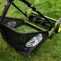 Sun Joe MJ500M Manual Adjustable Reel Mower w/ Grass Catcher | 16 inch