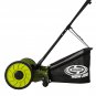 Sun Joe MJ500M Manual Adjustable Reel Mower w/ Grass Catcher | 16 inch