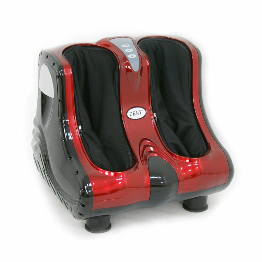 Zeny Shiatsu Kneading Rolling Foot Calf Massager Vibration Ankle Leg Relax Massa 8610