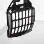 IRIS Open-Top Cat Litter Box with Shield and Scoop, Black