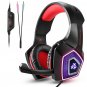 Gaming Headset with Mic for Xbox One PS4 PC Nintendo Switch Tablet Smartphone