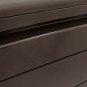 71 Gallon Outdoor Storage Deck Box, Espresso Brown Waterproof