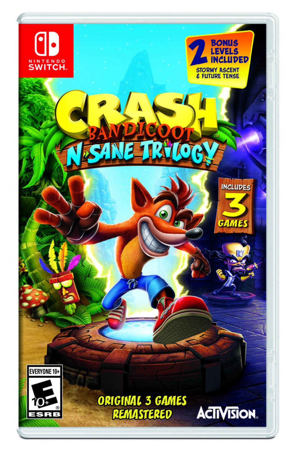 Crash N. Sane Trilogy, Activision, Nintendo Switch