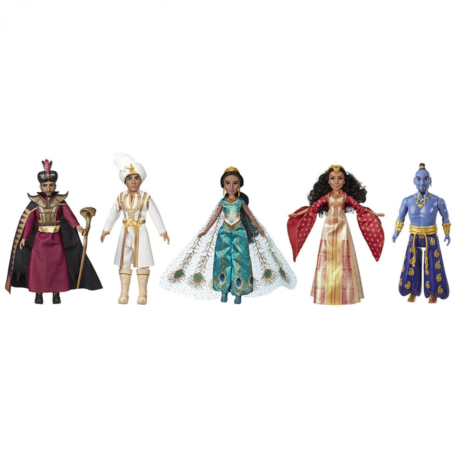 Disney Aladdin Agrabah Collection, 5 Fashion Dolls with Accessories