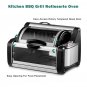 Horizontal Rotating Kebob Skewer Roaster Oven Grill