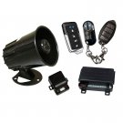 Auto Keyless Entry Car K-9 Alarm Universal Remote Keyless Entry System - Black