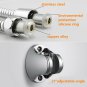2018 New Stainless Steel Handheld Shower Head with 59.06''/4.93FT Hose 3 Modes M
