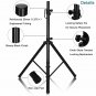 Pair Height Adjustable Tripod DJ PA Speaker Stands w/Carry Bag