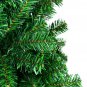 6'/7.5' PVC Artificial Christmas Tree Premium Hinged with Metal Legs